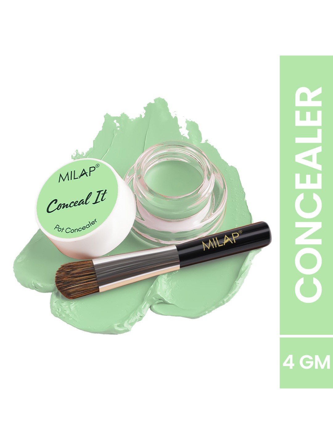 

MILAP Conceal It Lightweight Pot Concealer 4g - Green Corrector 11
