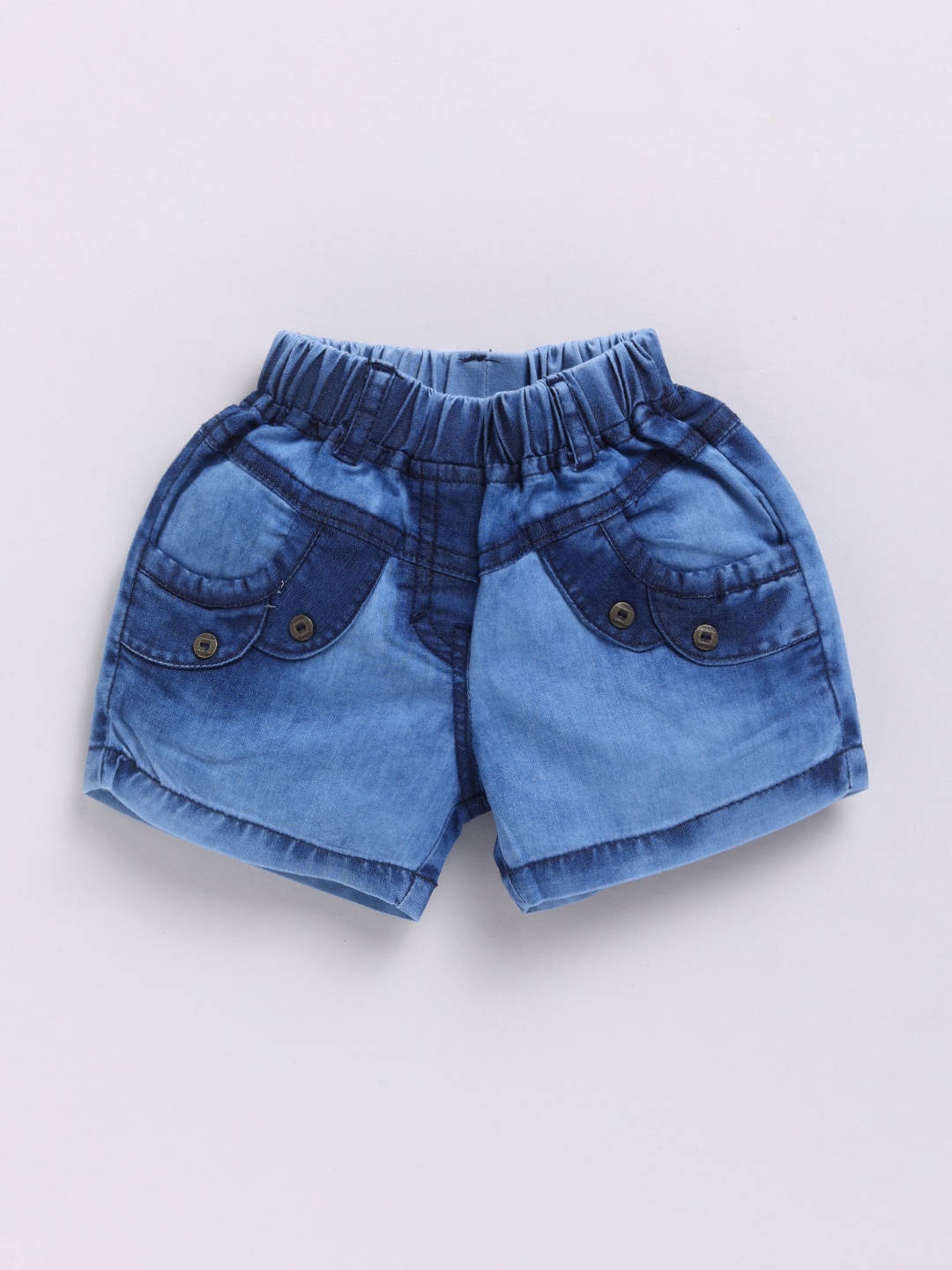 

Here&Now X Denikid Girls Pure Cotton Denim Shorts, Blue