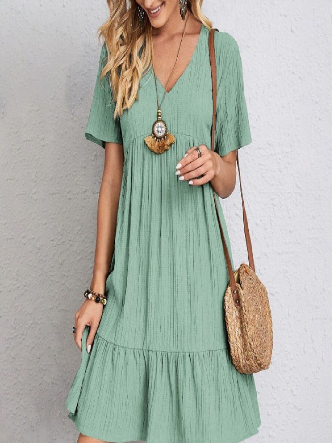 

StyleCast Georgette Maxi Dress, Yellow