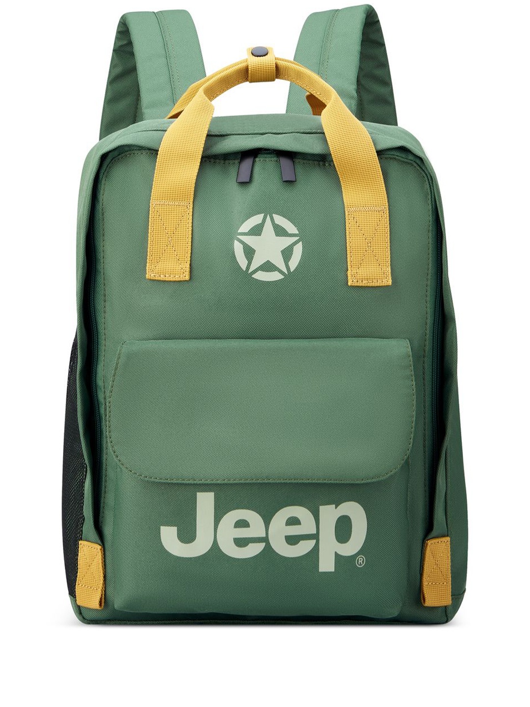 

Jeep Unisex Brand Logo Backpack, Green