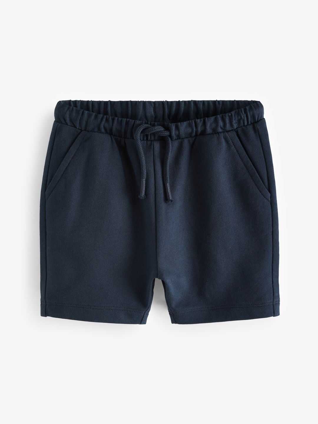 

NEXT Boys Pure Cotton Jersey Shorts, Navy blue
