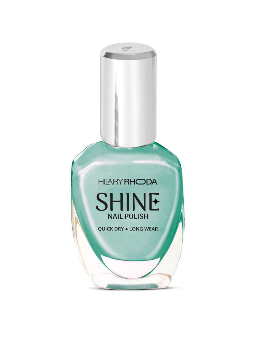 

Hilary Rhoda Mirror Shine Nail Polish - 10ml - Yellow Me 48, Turquoise blue