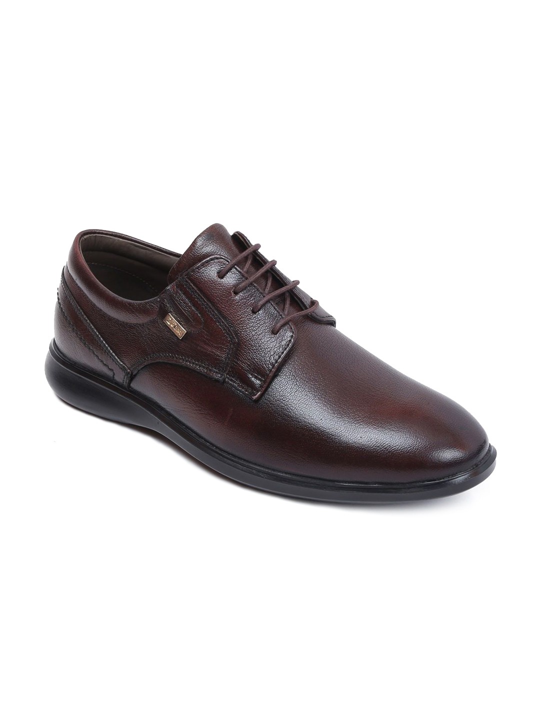 

Zoom Shoes Men Leather Formal Derbys, Brown