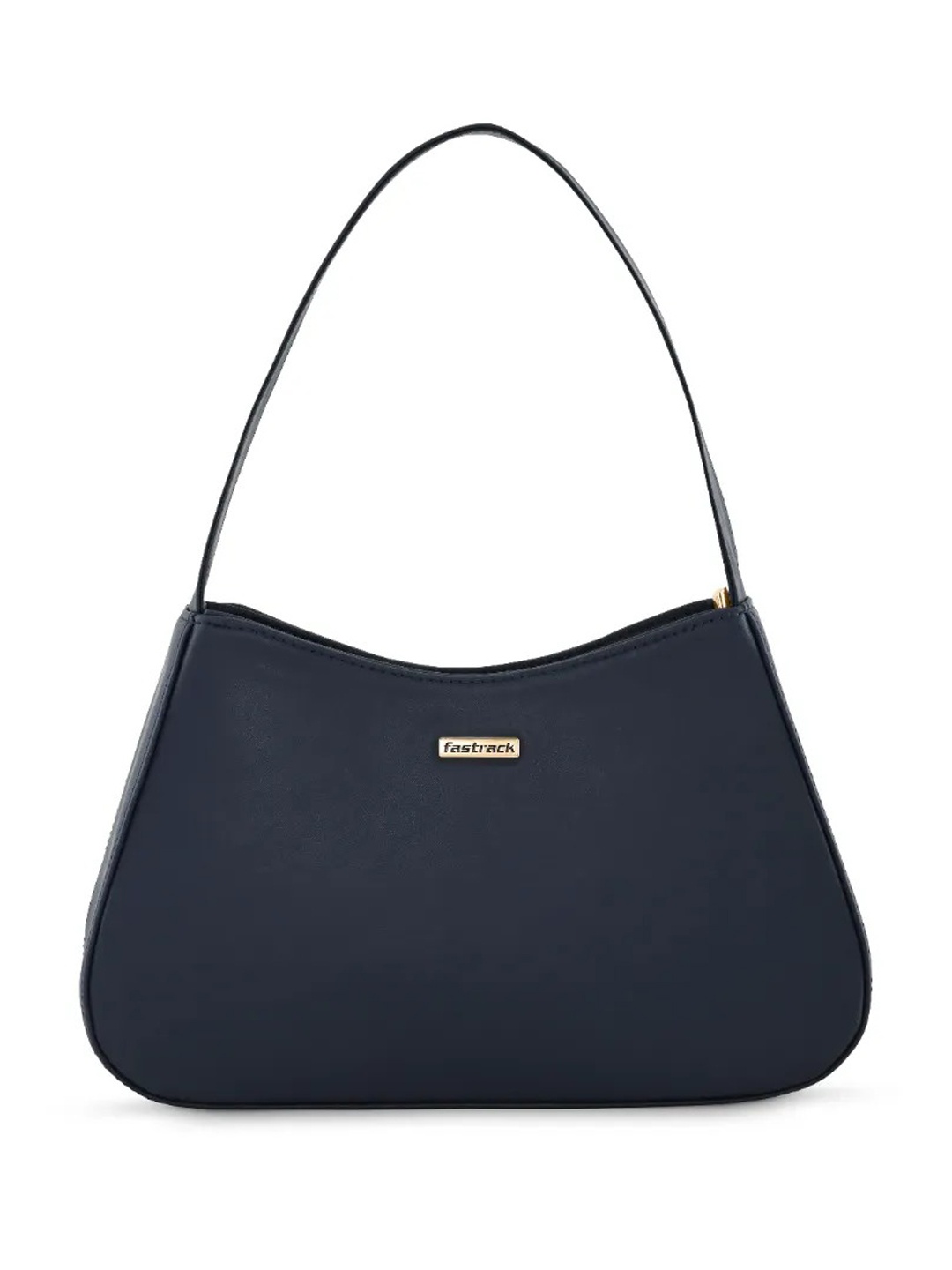 

Fastrack Women Solid Baguette Shoulder Bag, Navy blue