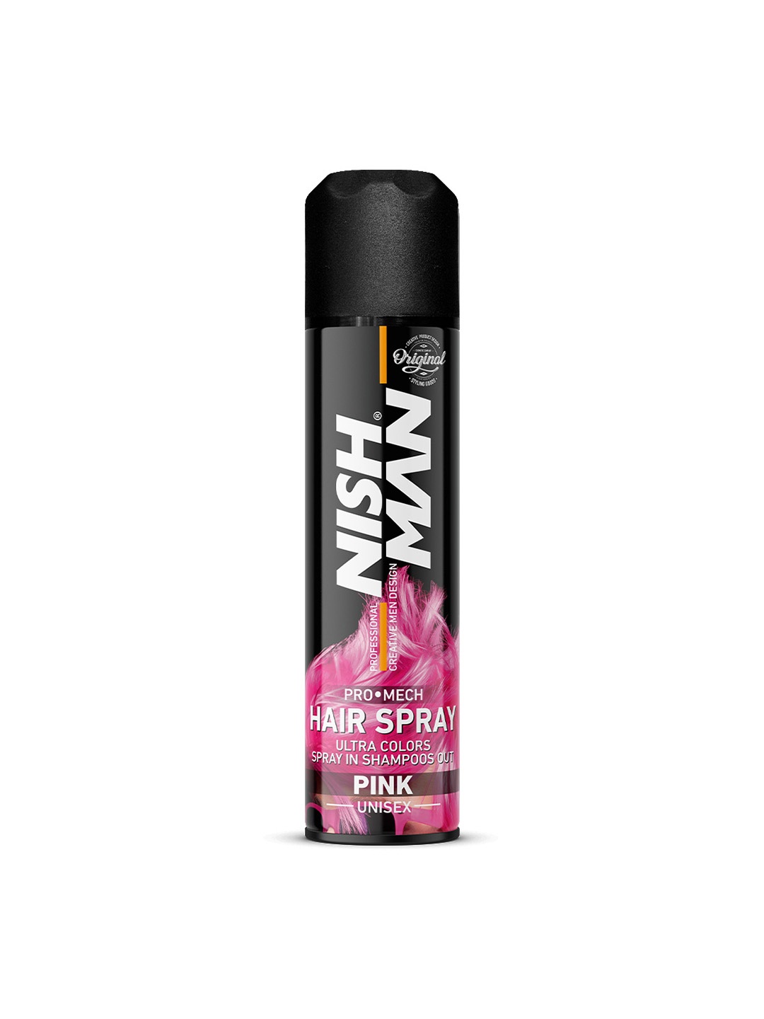 

Nishman Pro Mech Ultra Colors Temporary Hair Color Spray 150ml - Pink