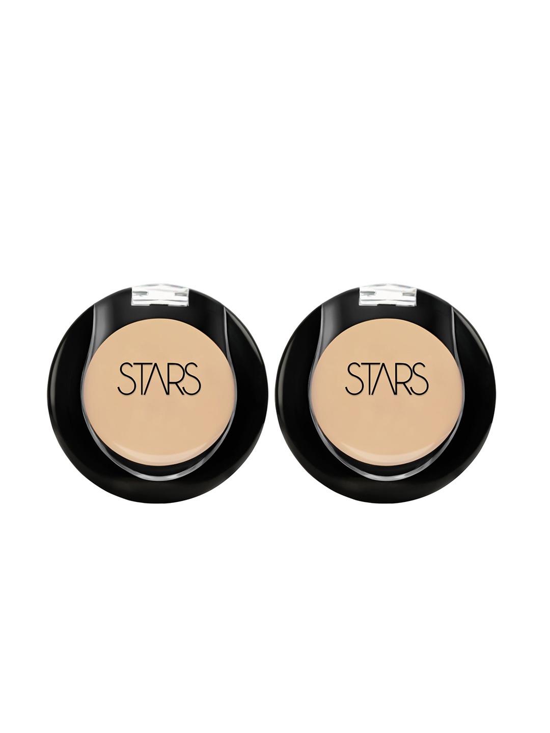 

Stars Cosmetics Set Of 2 Face Makeup Cream Concealer for Dark Circles & Blemishes - Light, Beige
