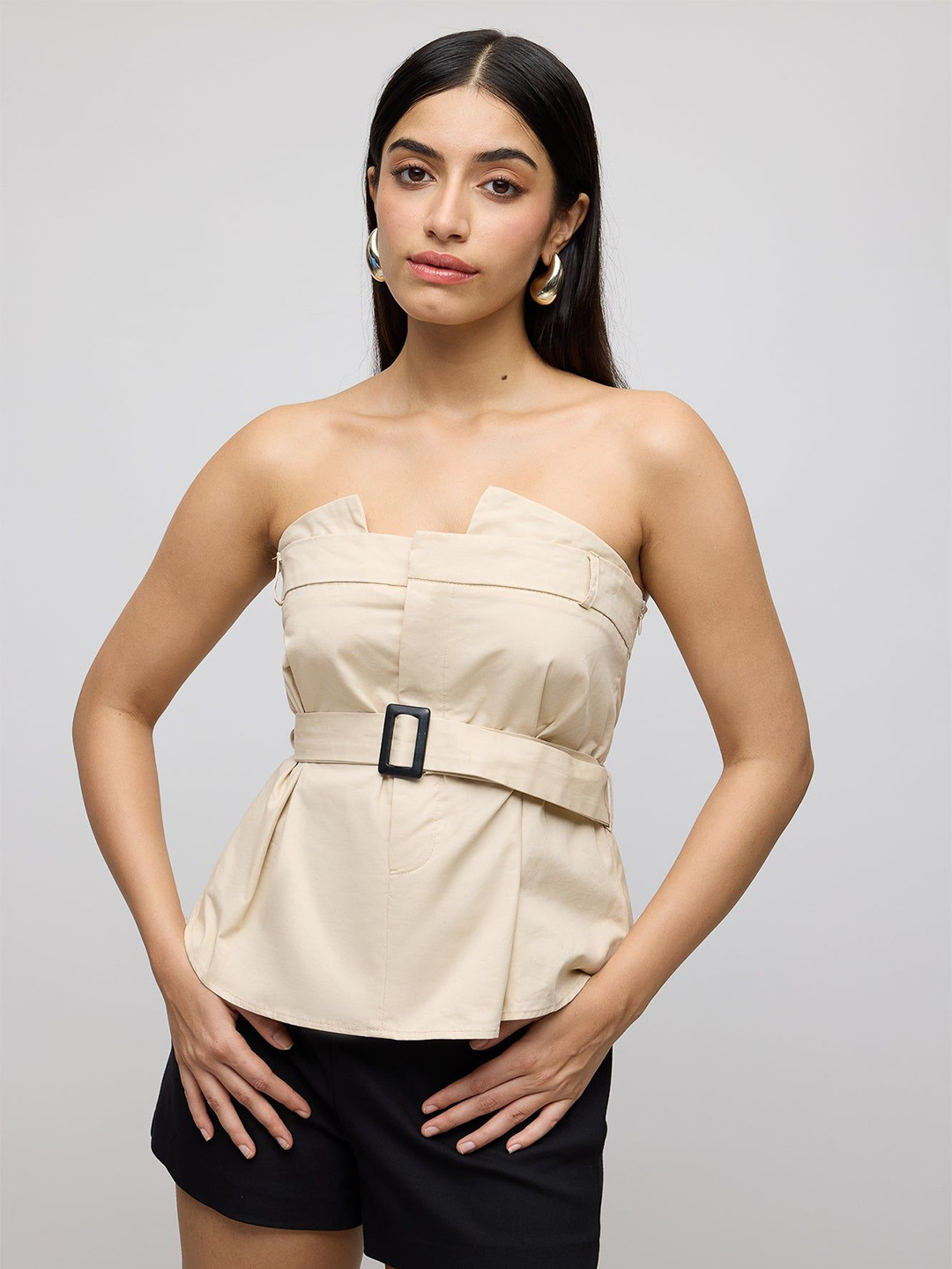 

FREAKINS Tube Top, Beige