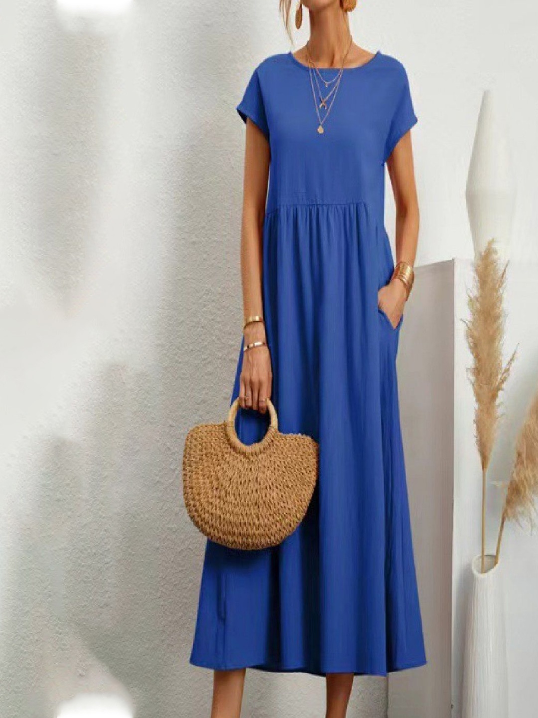 

StyleCast Georgette Fit & Flare Maxi Dress, Purple