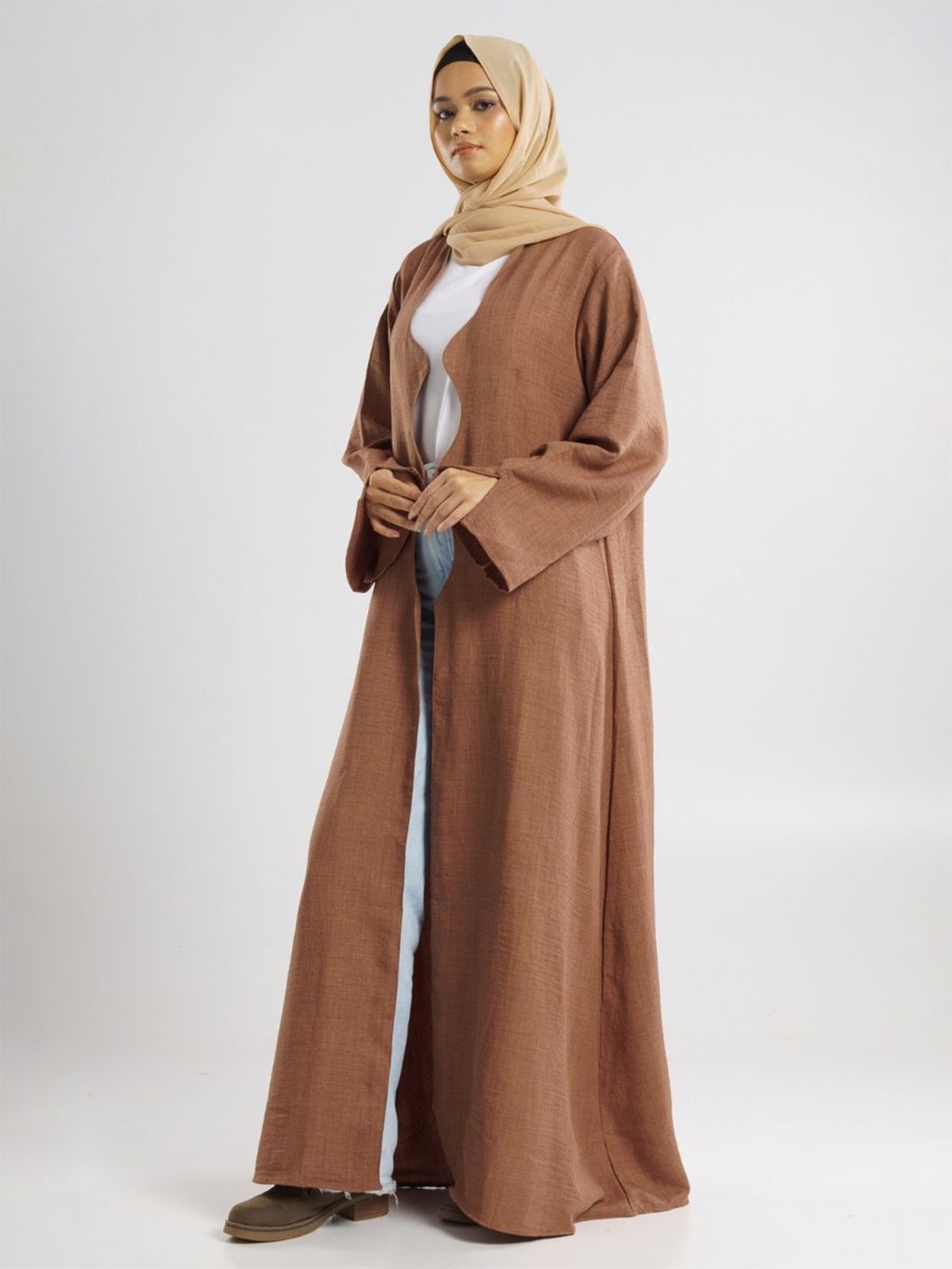 

Modest Essentials Long Sleeve Burqas, Brown