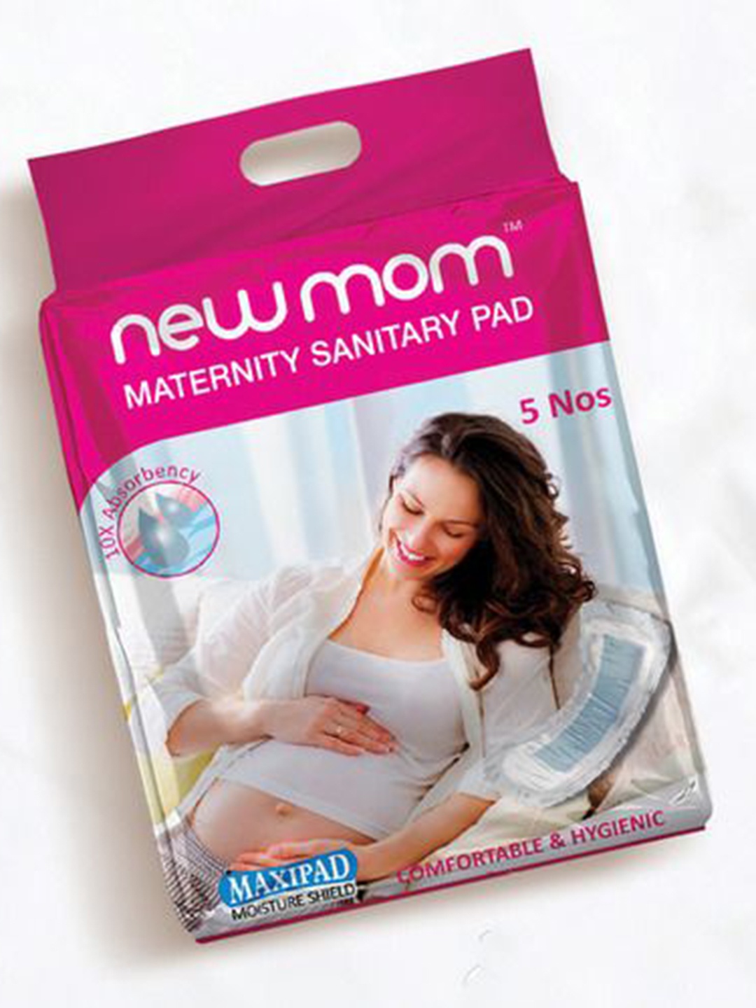 

NEWMOM Set Of 4 Disposable Maternity Maxi Pads, White