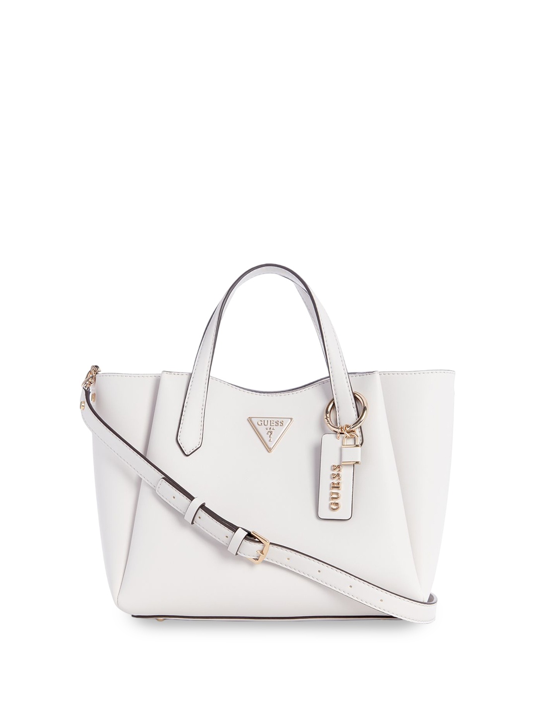 

GUESS PU Oversized Shopper Tote Bag, Grey