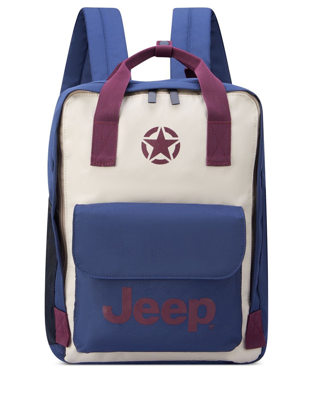 

Jeep Unisex Brand Logo Backpack, Blue