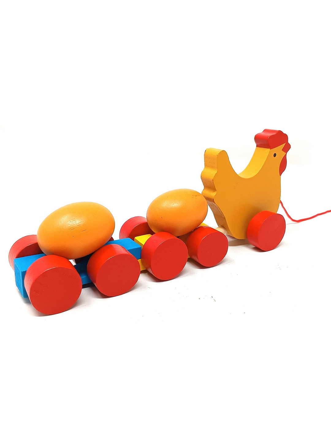 

A&A Kreative Box Wooden Rotating Egg Hen, Orange