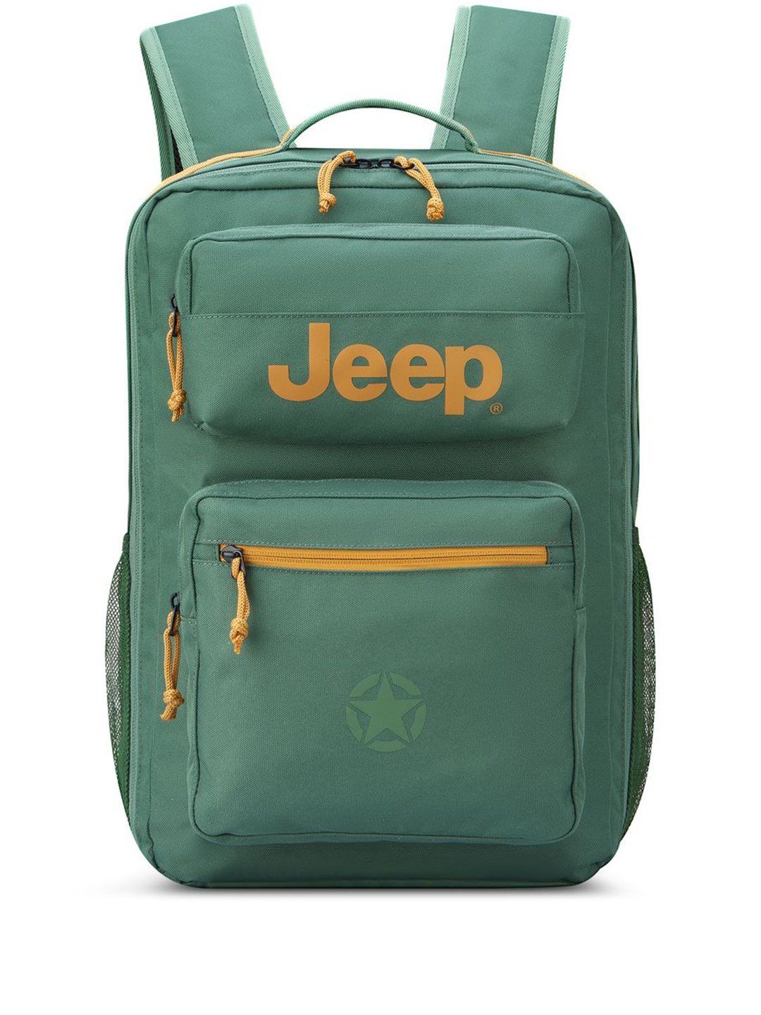 

Jeep Unisex Brand Logo Backpack, Green