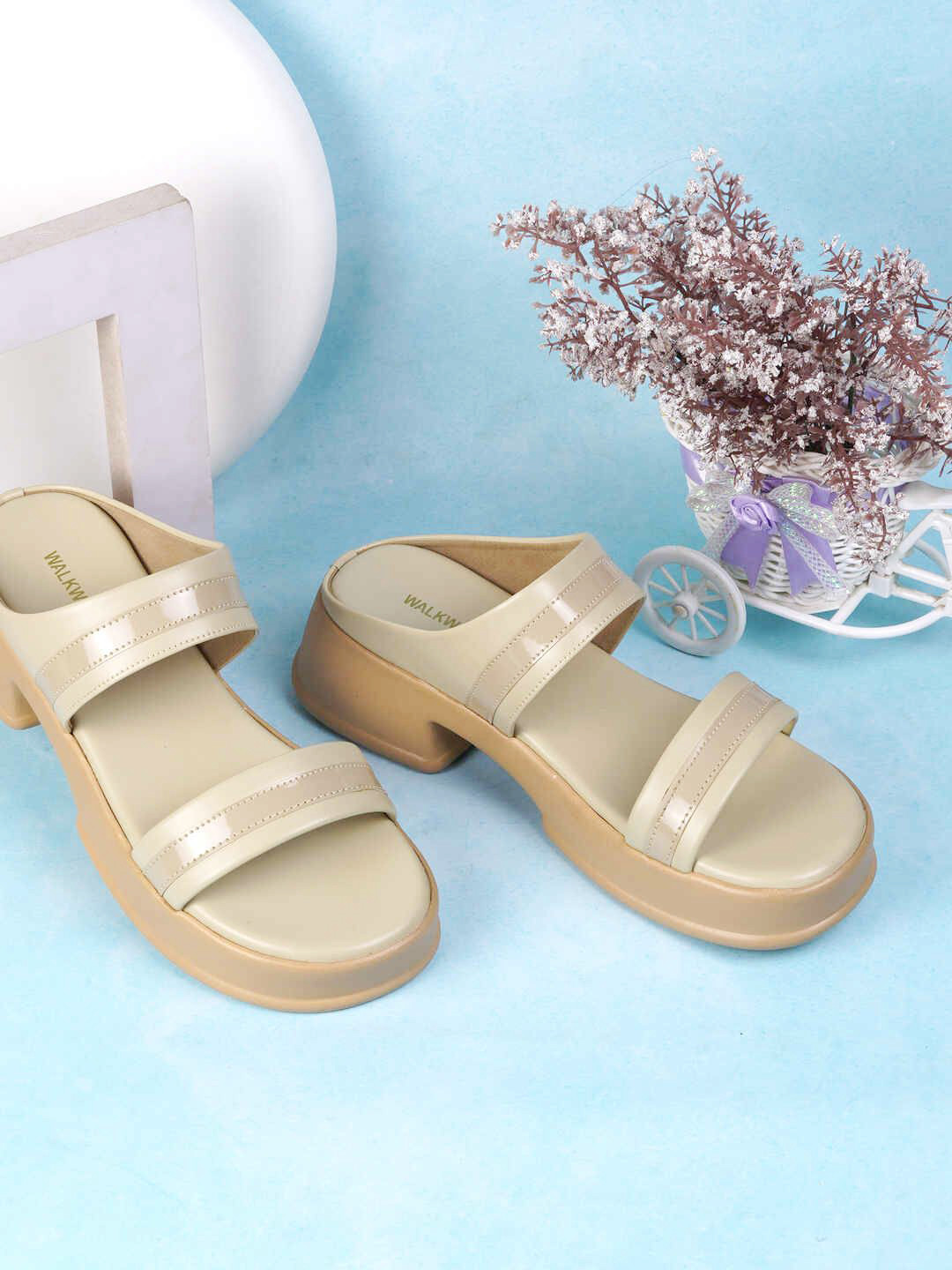

WALKWAY by Metro Women Block Heel Sandal, Beige