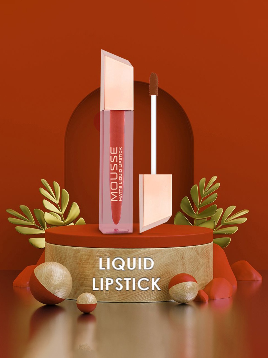 

Adbeni Set Of Eyeliner & Mascara With Lipstick & 2 in 1 Blush Highlighter, Multi