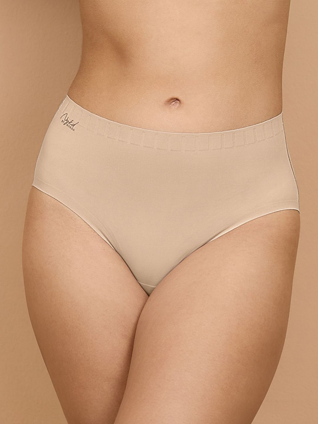 

Nykd Solid Hipster Briefs, Nude
