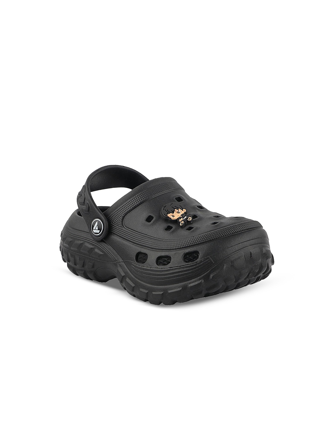 

YK Boys Rubber Clogs, Black