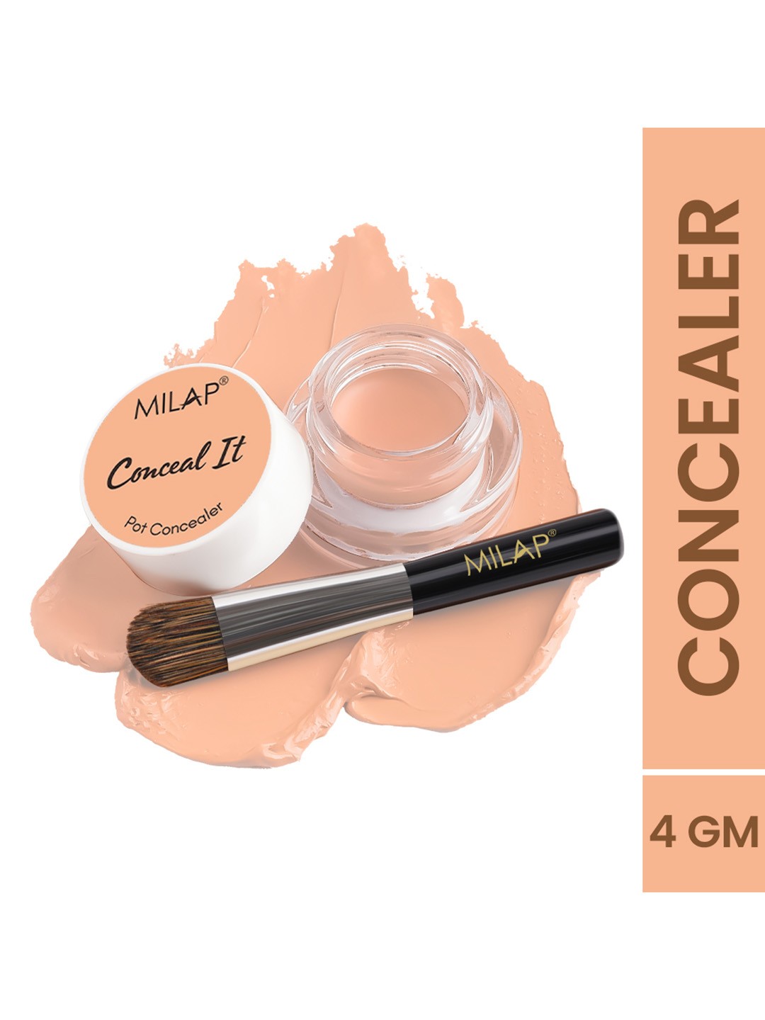 

MILAP Conceal It Lightweight SPF 15 Pot Concealer With Vitamin E 4g - Rose Beige 07