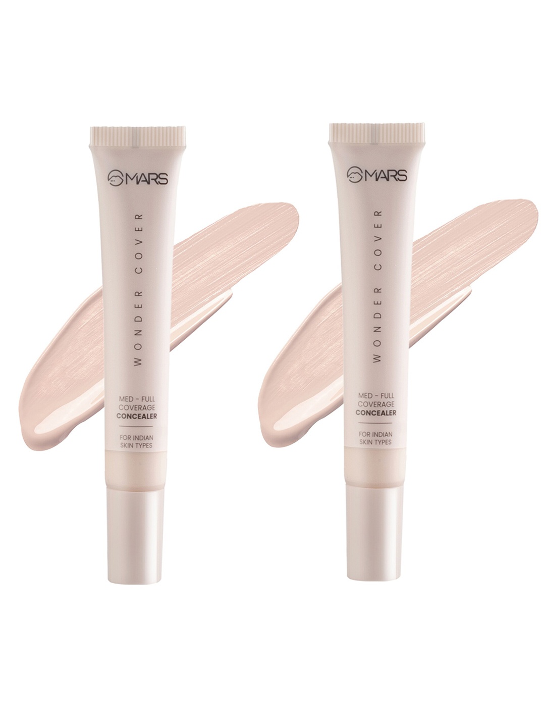 

MARS Set Of 2 Wonder Cover Long Lasting Liquid Concealer 24gm-02+03, Multi