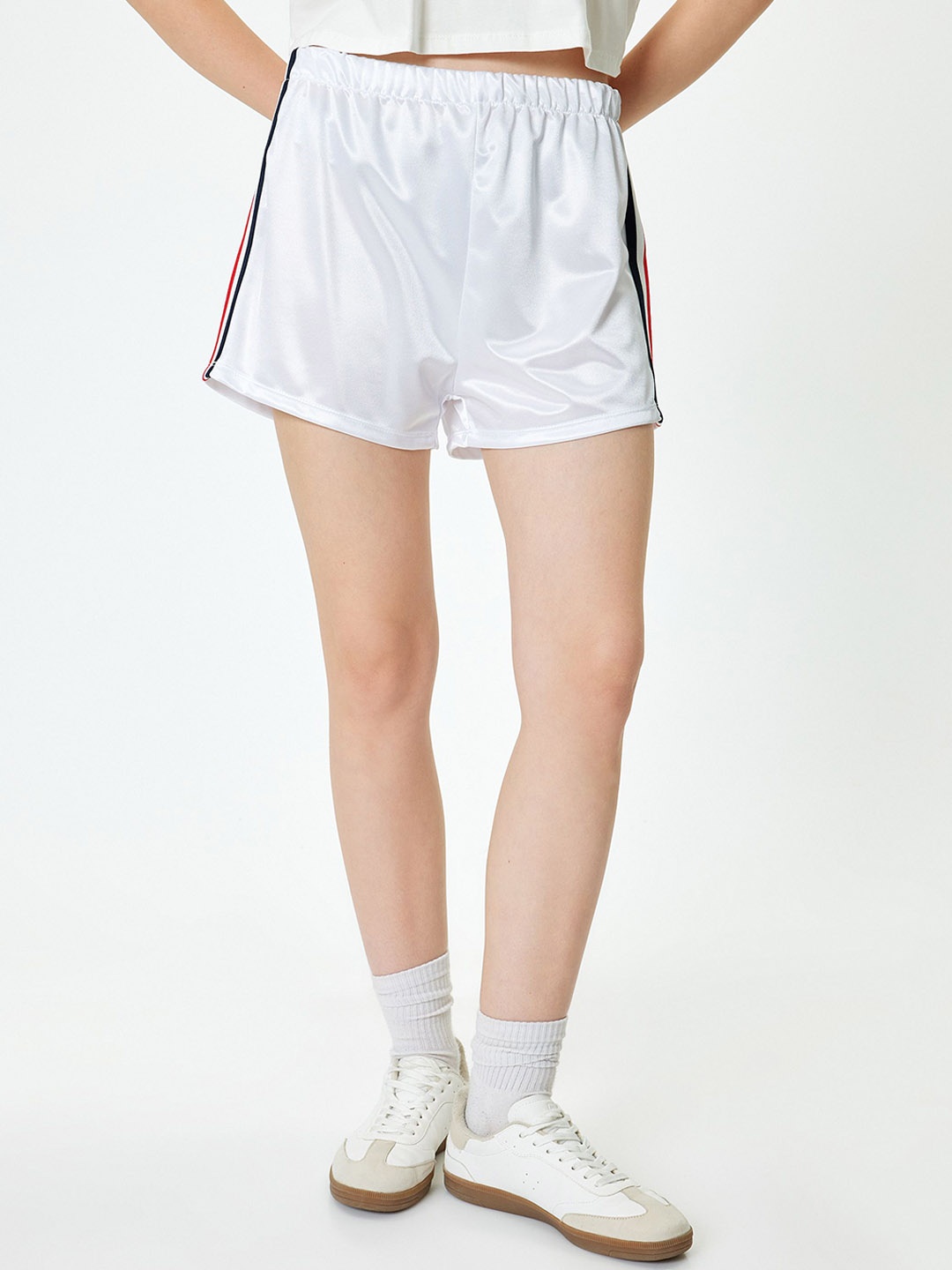 

Koton Women Relaxed Fit Shorts, Beige
