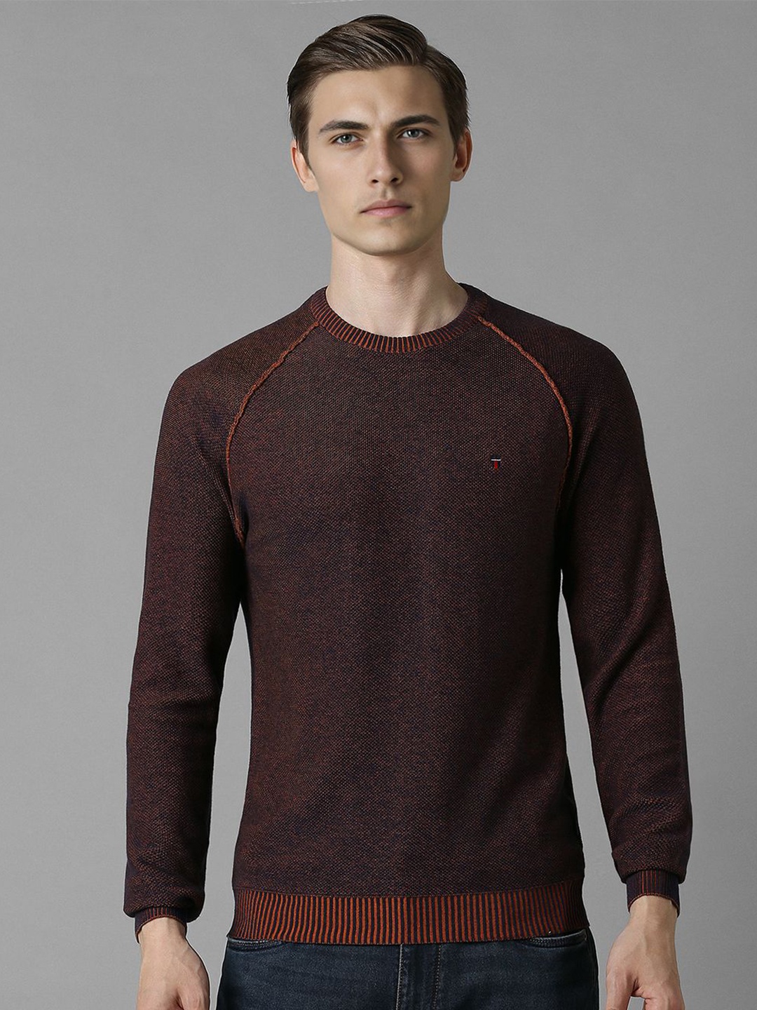 

Louis Philippe Jeans Men Pullover, Brown