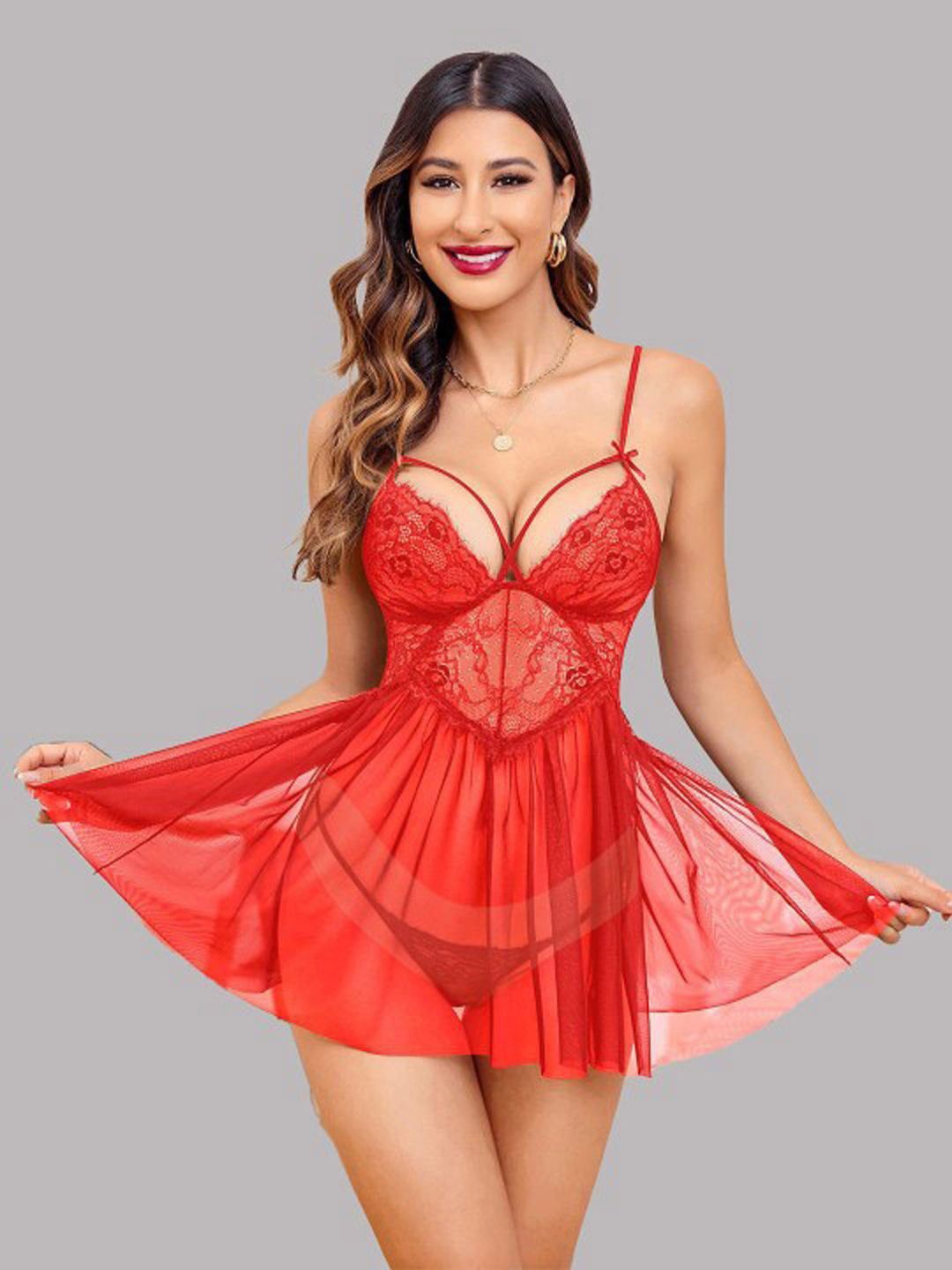 

CareDone Baby Doll, Red