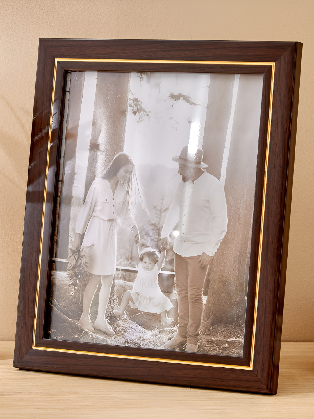 

Home Centre Brown & Grey Wooden Wall Photo Frames