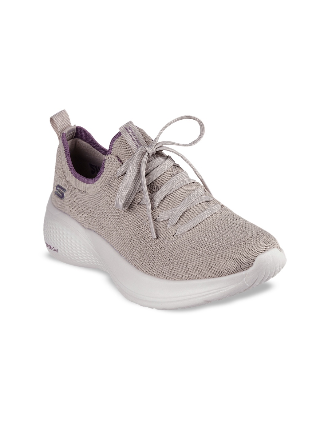 

Skechers Bobs Infinity - Vapor Rich Women Lace-Up Casual Shoes Sneakers, Taupe