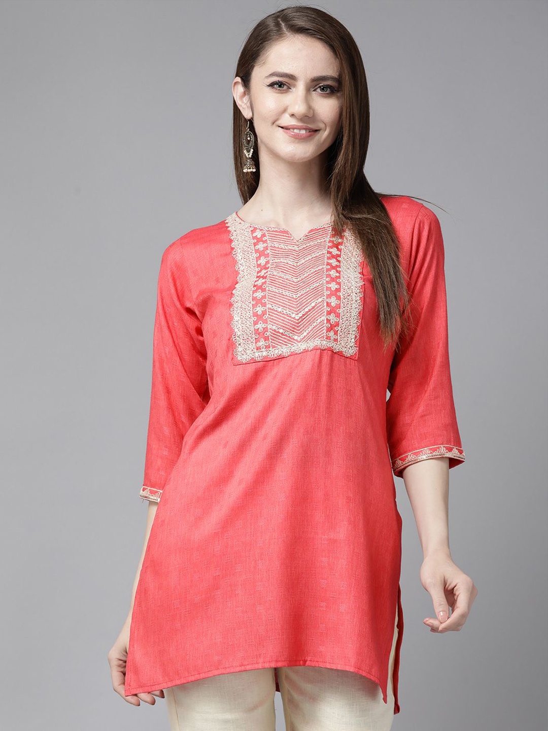 

BAESD Georgette Top, Pink