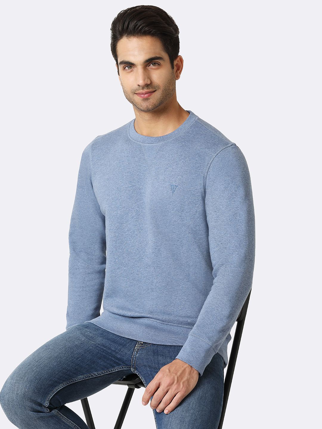 

Van Heusen Men Sweatshirt, Blue