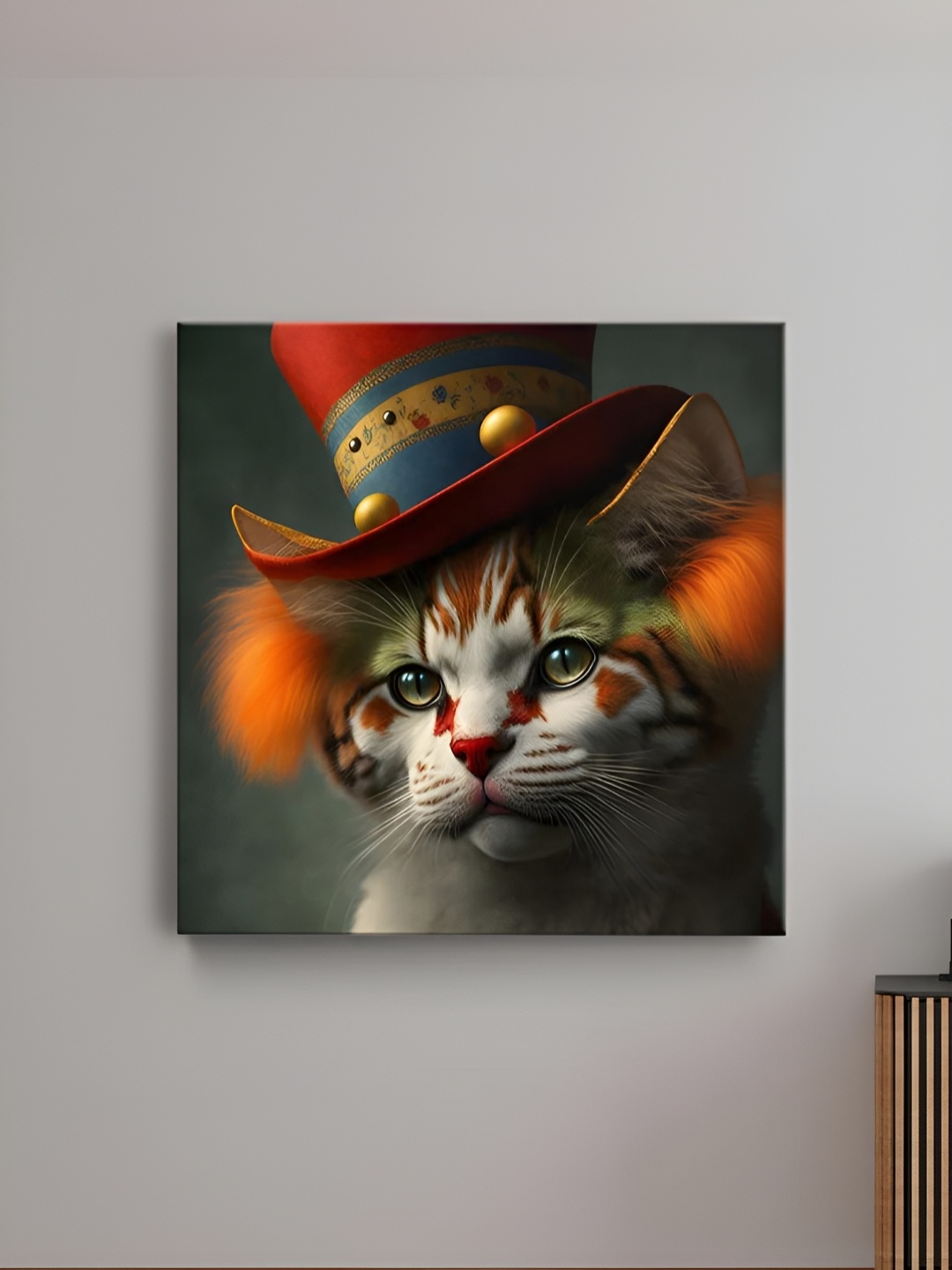 

CLAWCRAFTS Multicoloured 1 Piece Wood Other Wall Paintings, Multi