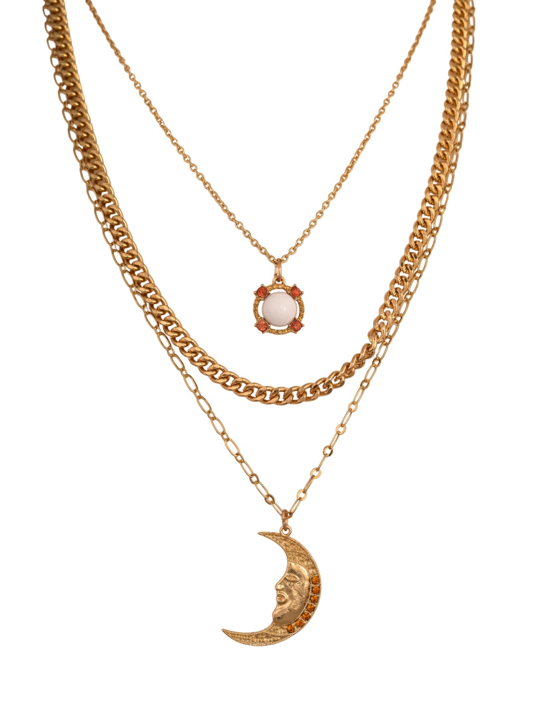 

Raf the label Gold-Plated Layered Necklace