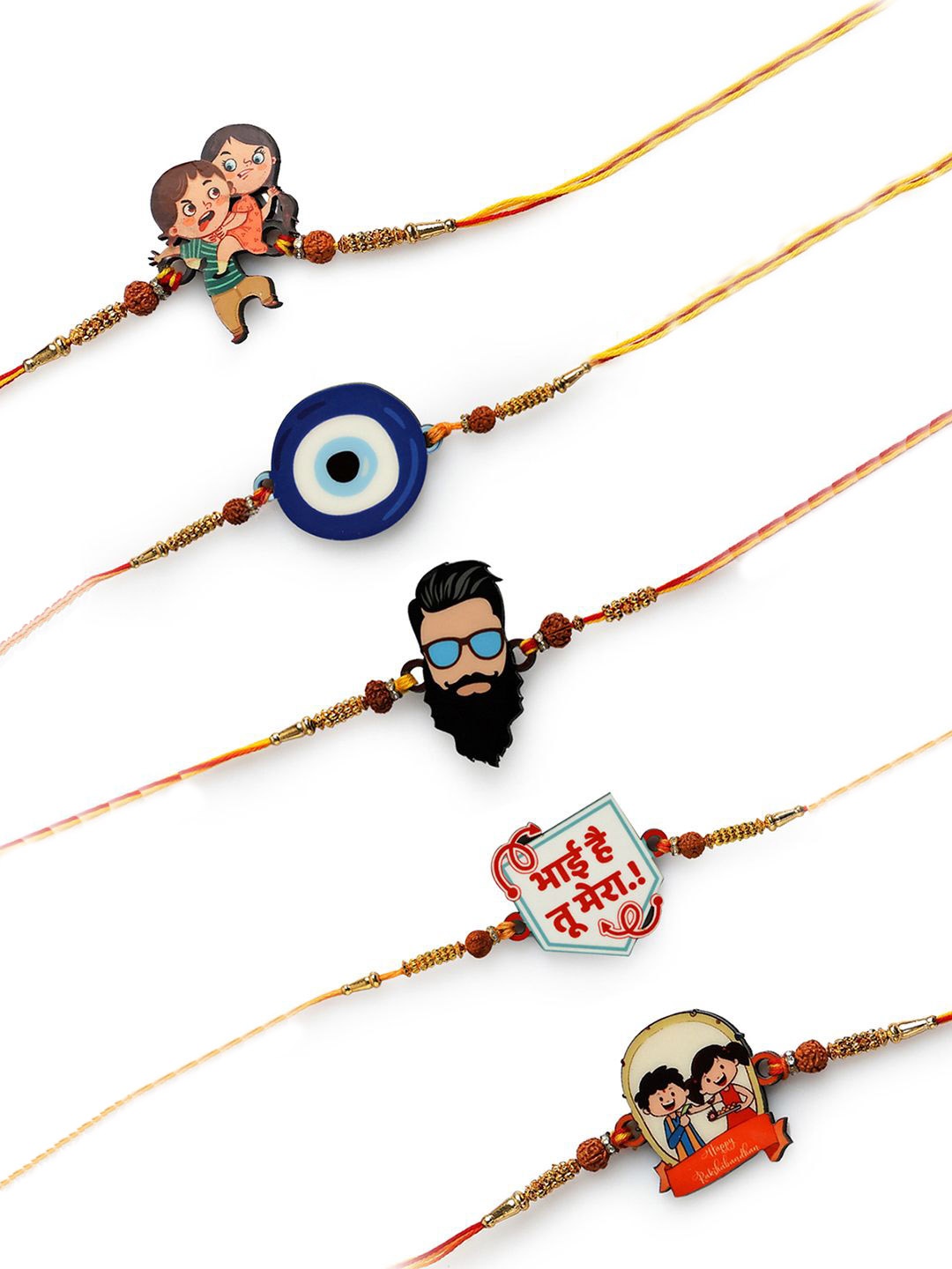 

ExclusiveLane Thread Rakhi, Brown