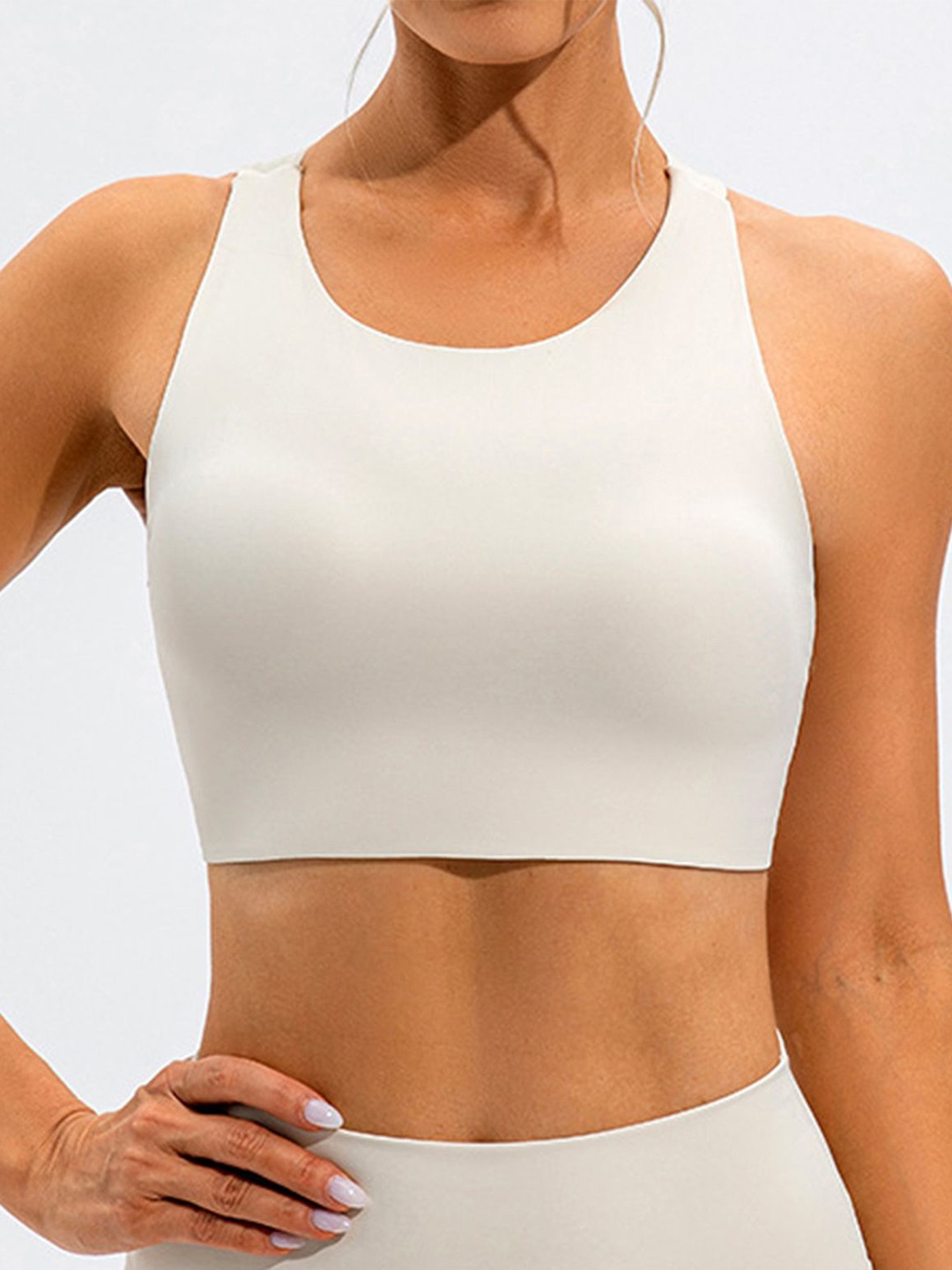 

LULU & SKY Bralette Top, White