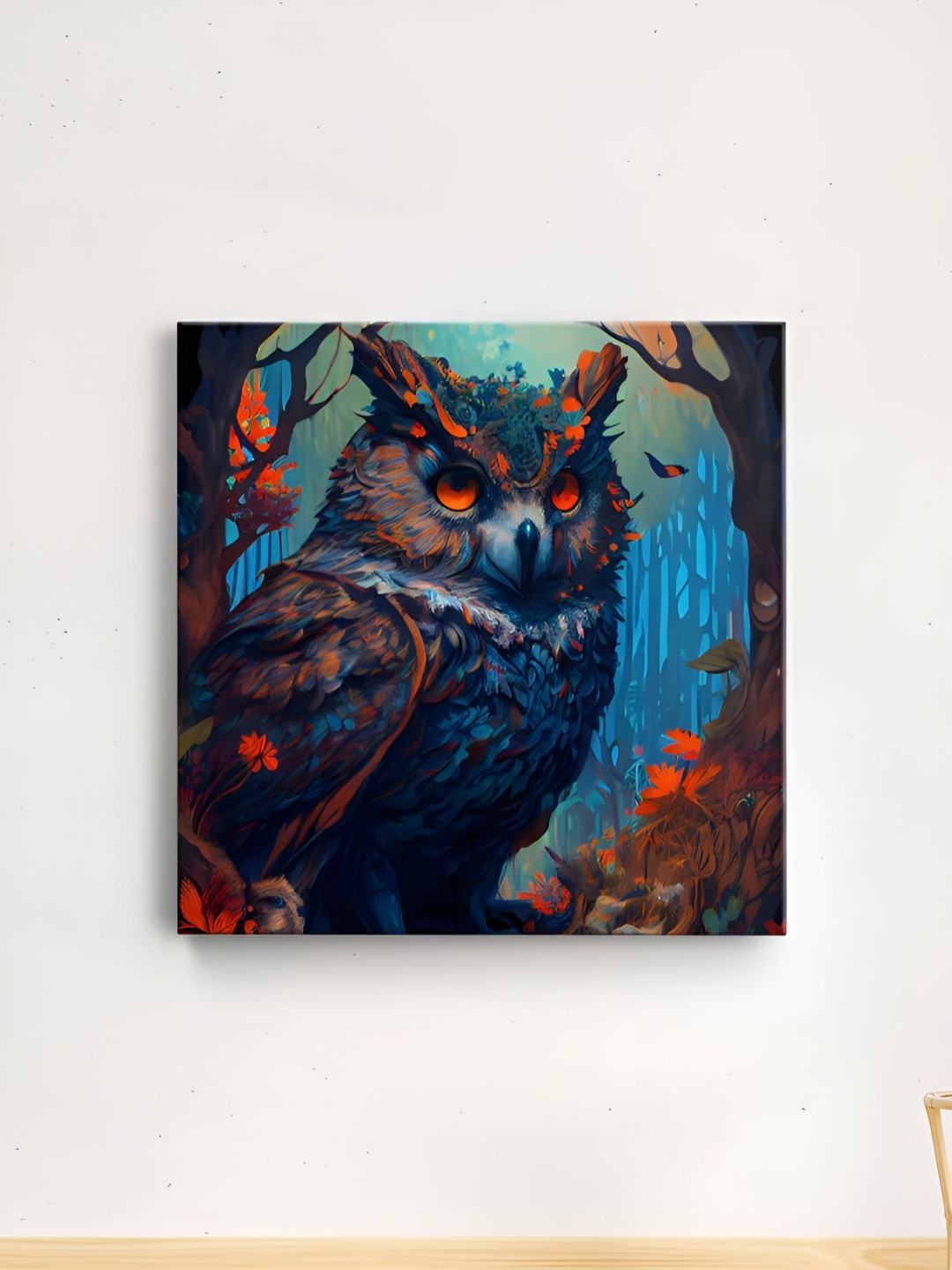 

CLAWCRAFTS Multicoloured 1 Piece Wood Other Wall Paintings, Multi