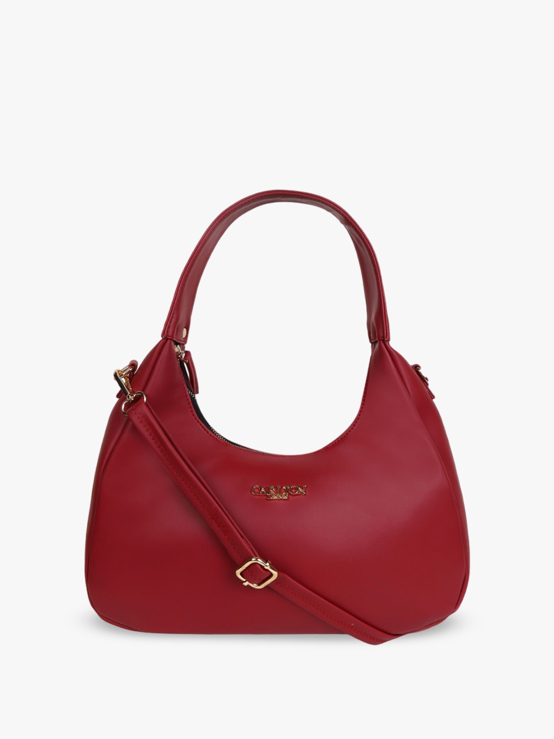 

Carlton London Half Moon Hobo Bag, Maroon