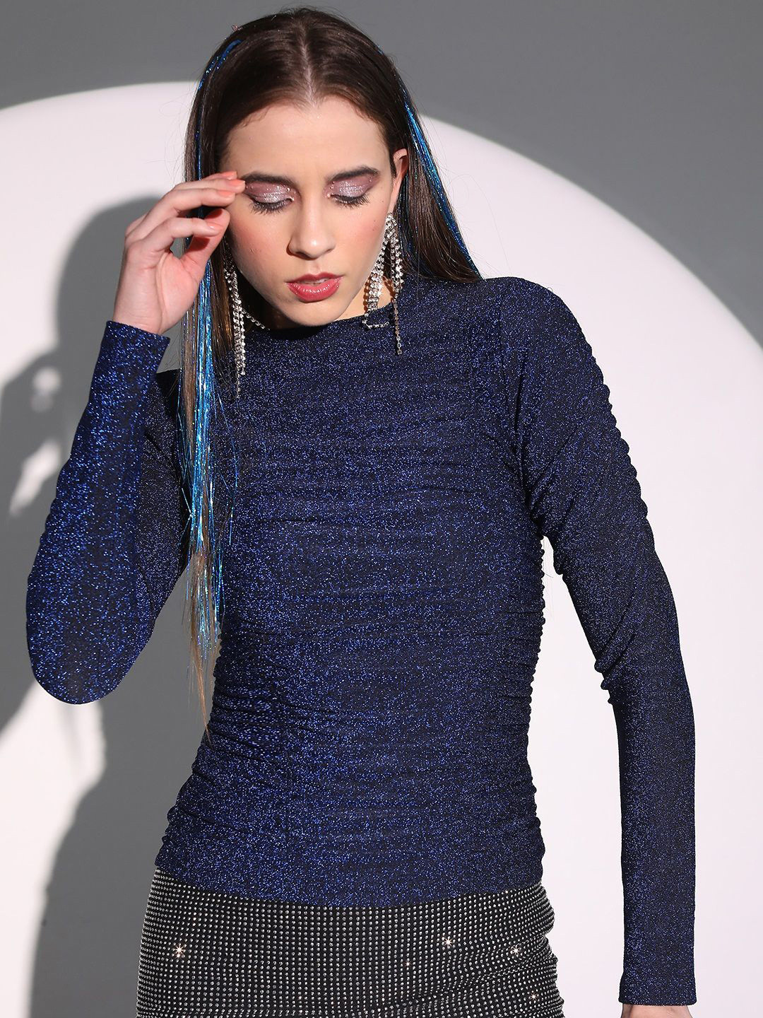 

Tokyo Talkies Top, Blue