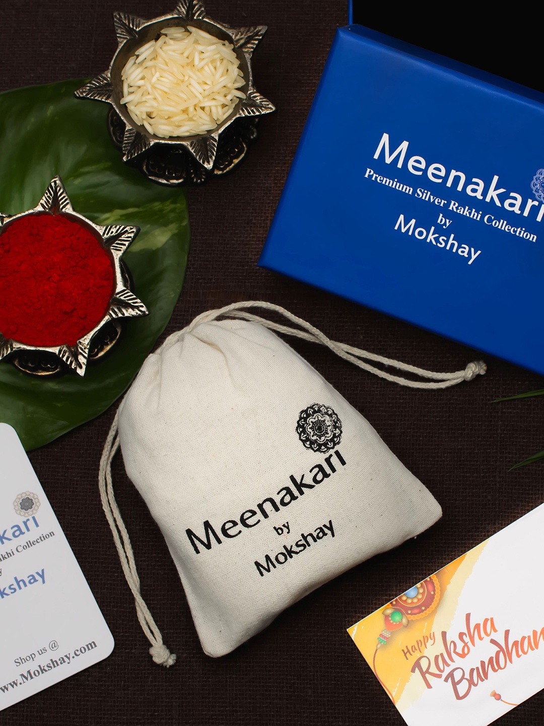 

Meenakari Heritage Jewellery Thread Rakhi, Red