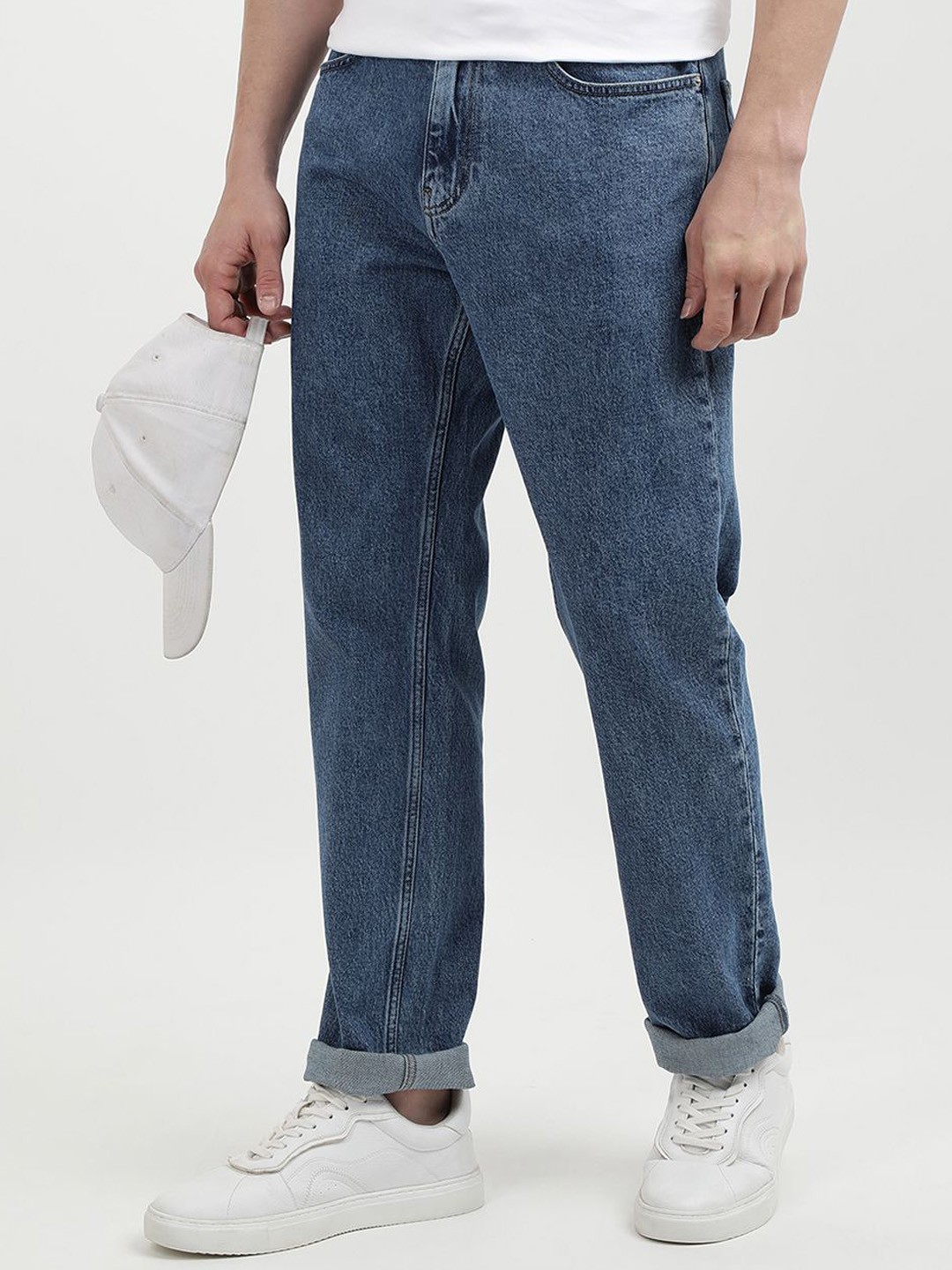 

Tommy Hilfiger Men Mid-Rise Stretchable Jeans, Blue