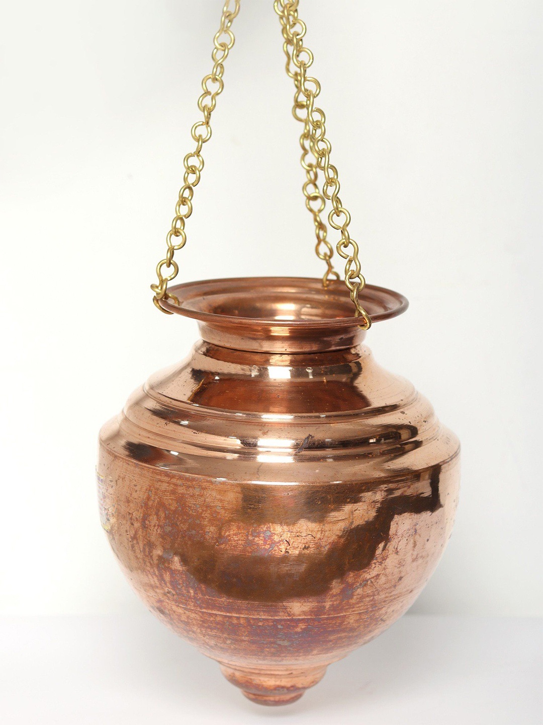 

Exotic India Copper Hanging Shivling Abhishek Kalasha