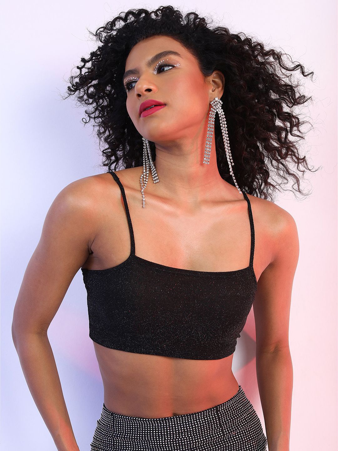 

Tokyo Talkies Crop Top, Black