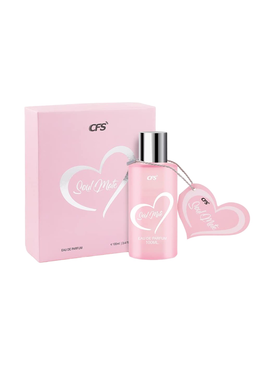 

CFS Soul Mate Refreshing & Long Lasting Summer Eau De Perfume - 100ml, Pink