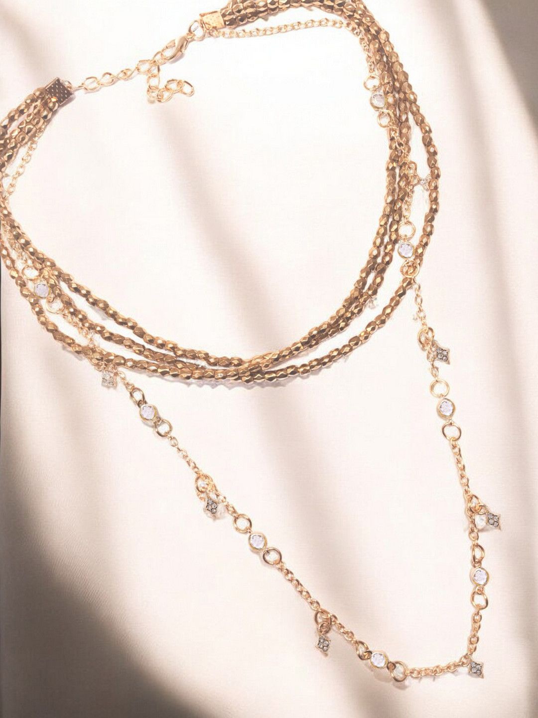

OOMPH Layered Necklace, Gold