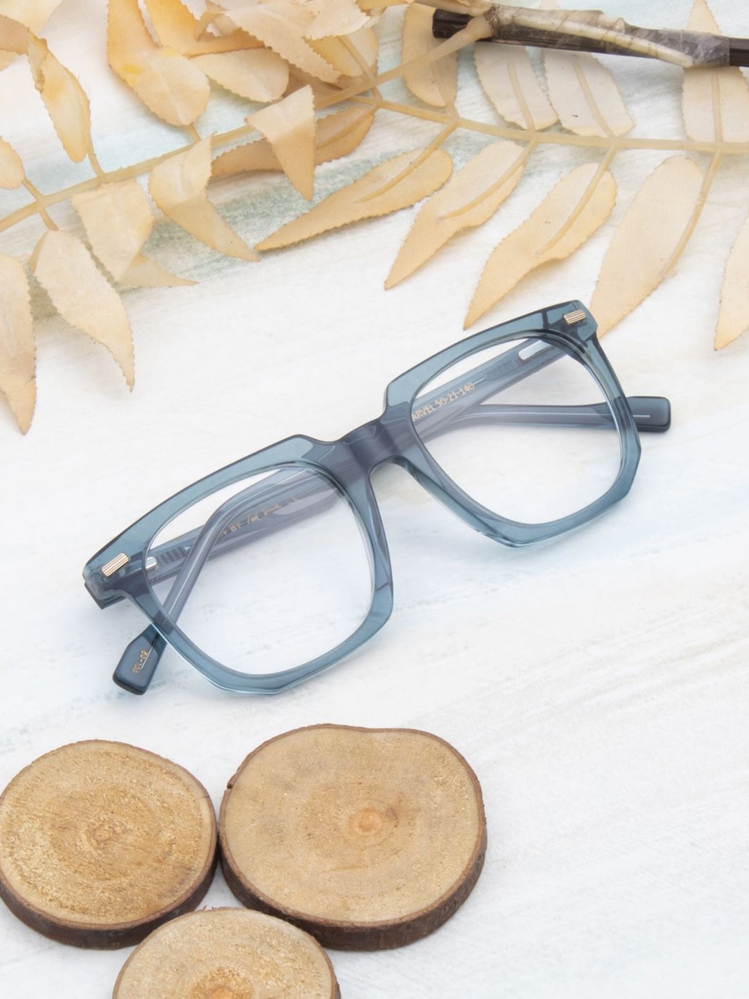 

Ted Smith Unisex 100% Acetate Full Rim Square Frames, Green