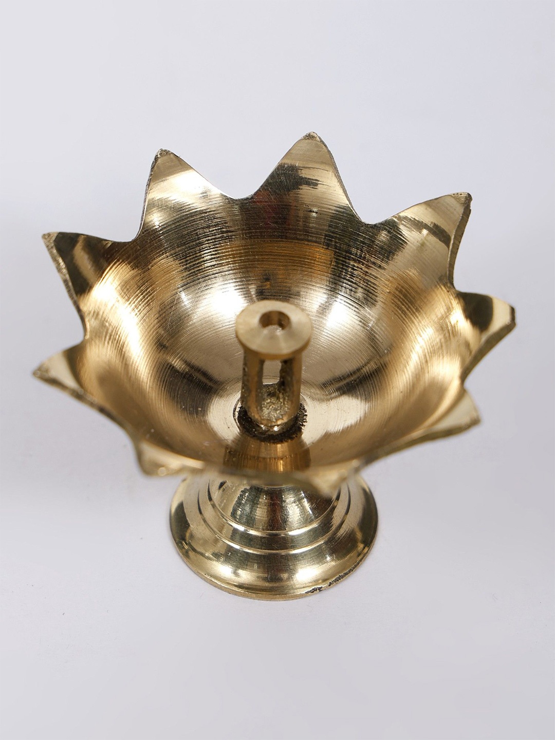 

Exotic India Brass Oil Lamp, Gold