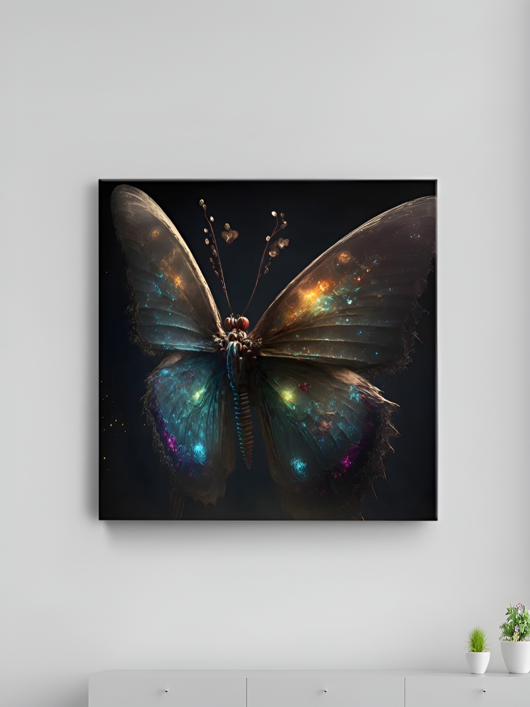

CLAWCRAFTS Multicoloured 1 Piece Wood Other Wall Paintings, Multi