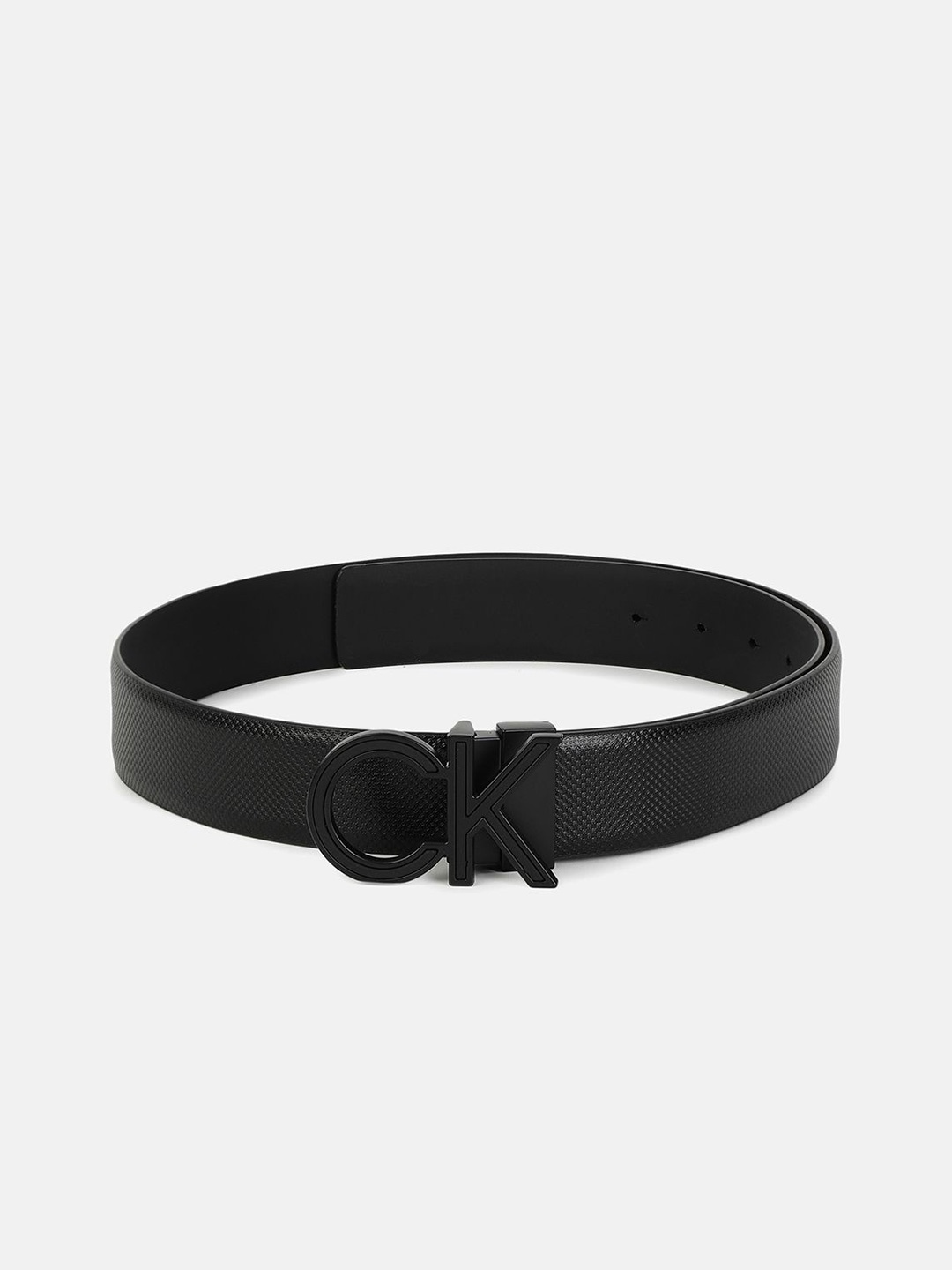 

Calvin Klein Men Leather Belt, Black