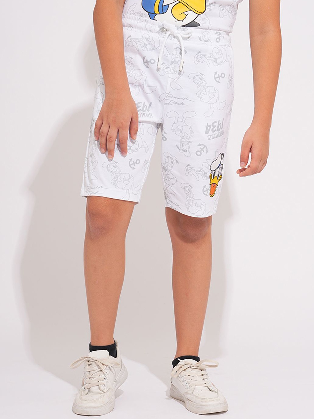 

Jack & Jones Junior Boys Printed Shorts, White