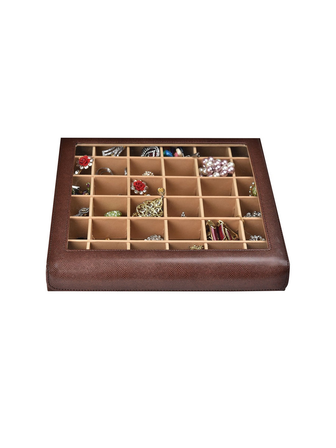 

essart Brown Jewellery Organiser